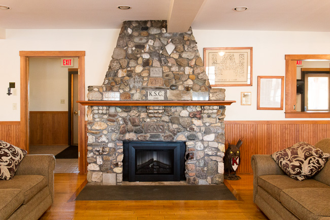 The Stone Fireplace