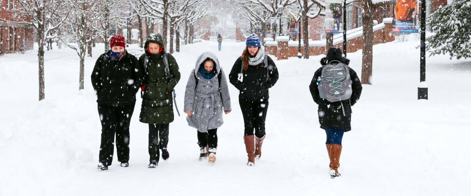 Students on Appian Way