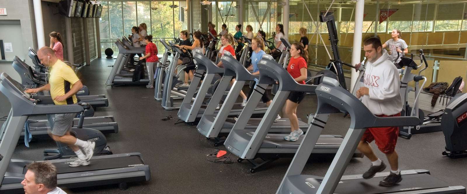 Spaulding Gym Treadmills