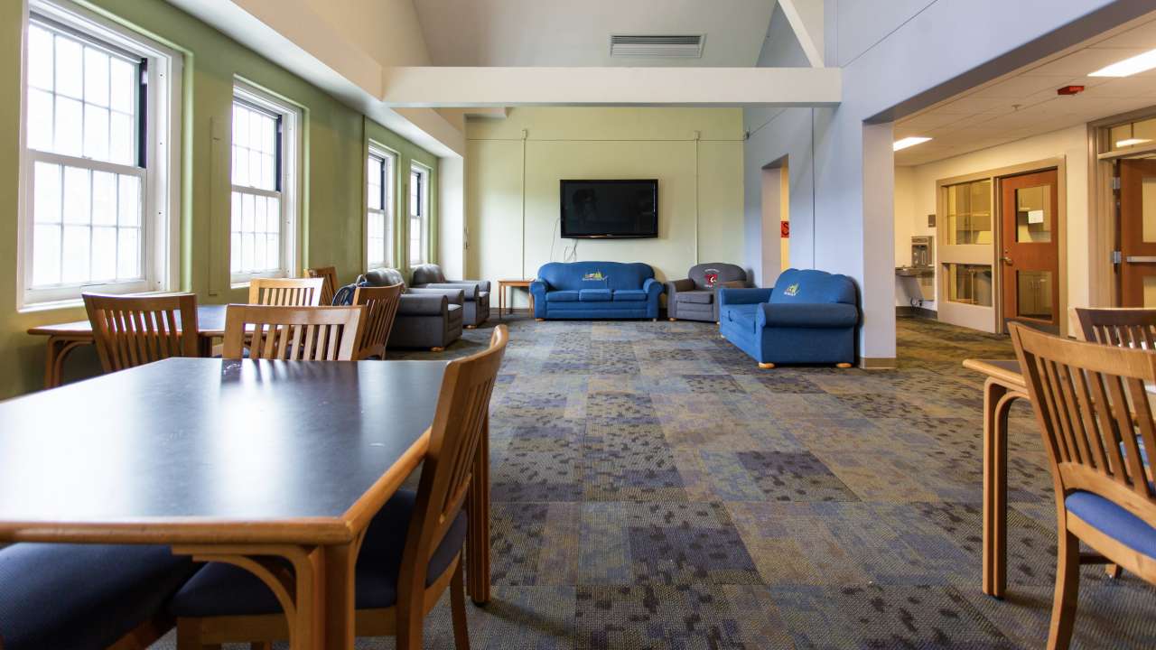 Huntress Hall, common area