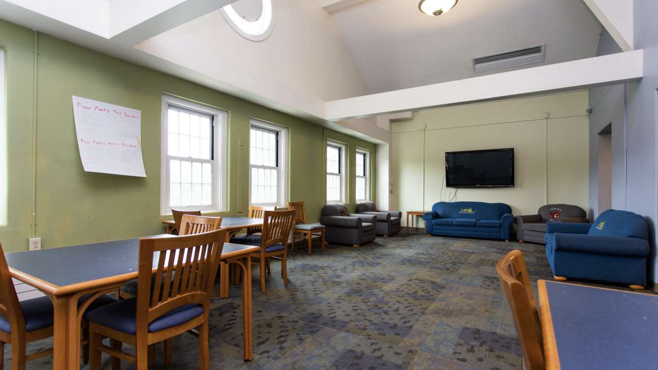 Huntress Hall, common area