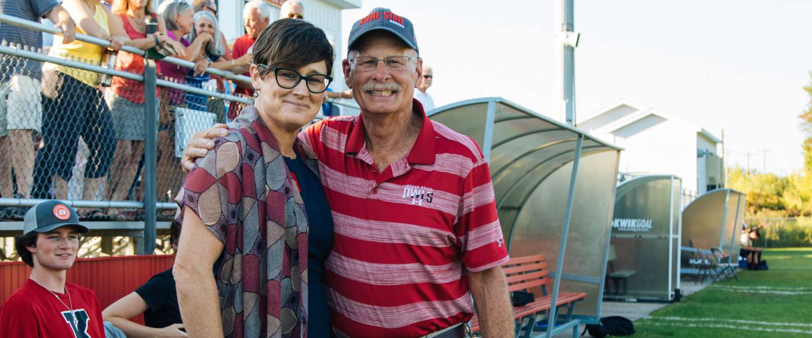 Melinda Treadwell  and Ron Butcher