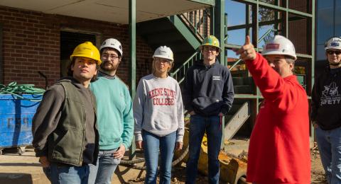 Safety class demo site visit