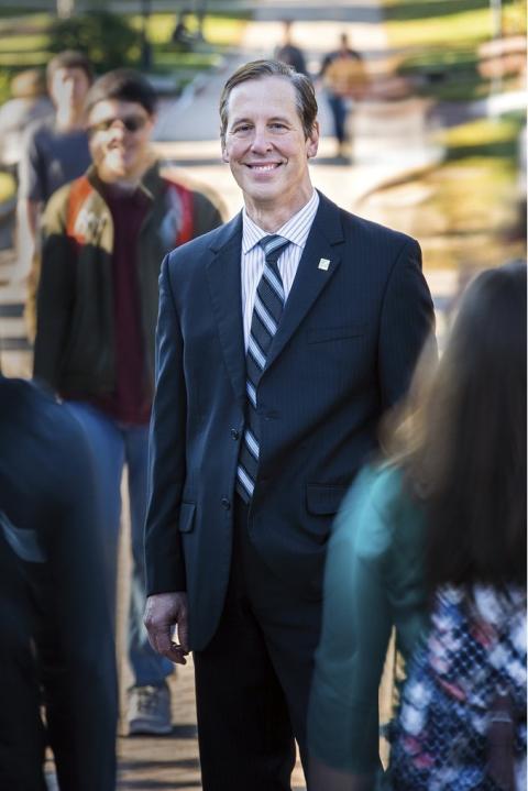 Plymouth State University President Donald L. Birx, PhD